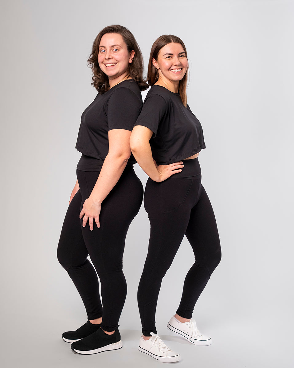 BEEA - PANTS, BLACK