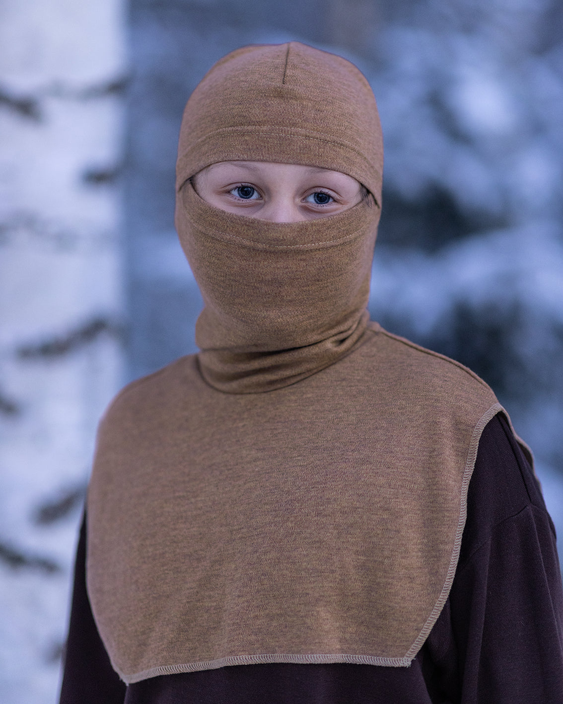 CHILDREN’S NINJAKO – MERINO WOOL BALACLAVA / NECKWARMER