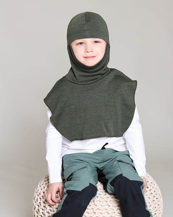 2ND QUALITY - MERINO WOOL NECKWEAR/BALACLAVA, NINJAKO