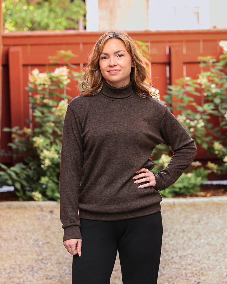 VARMA - MERINOVILLAPOOLO UNISEX MOKKA