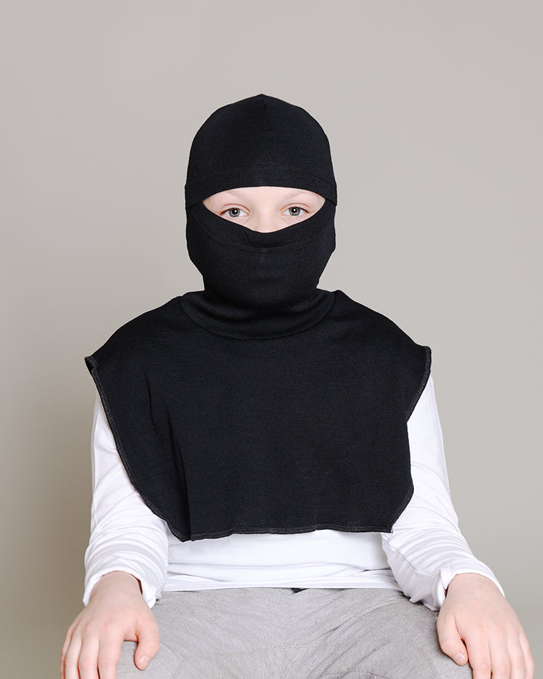KIDS NINJAKO – MERINO WOOL BALACLAVA / NECKWARMER
