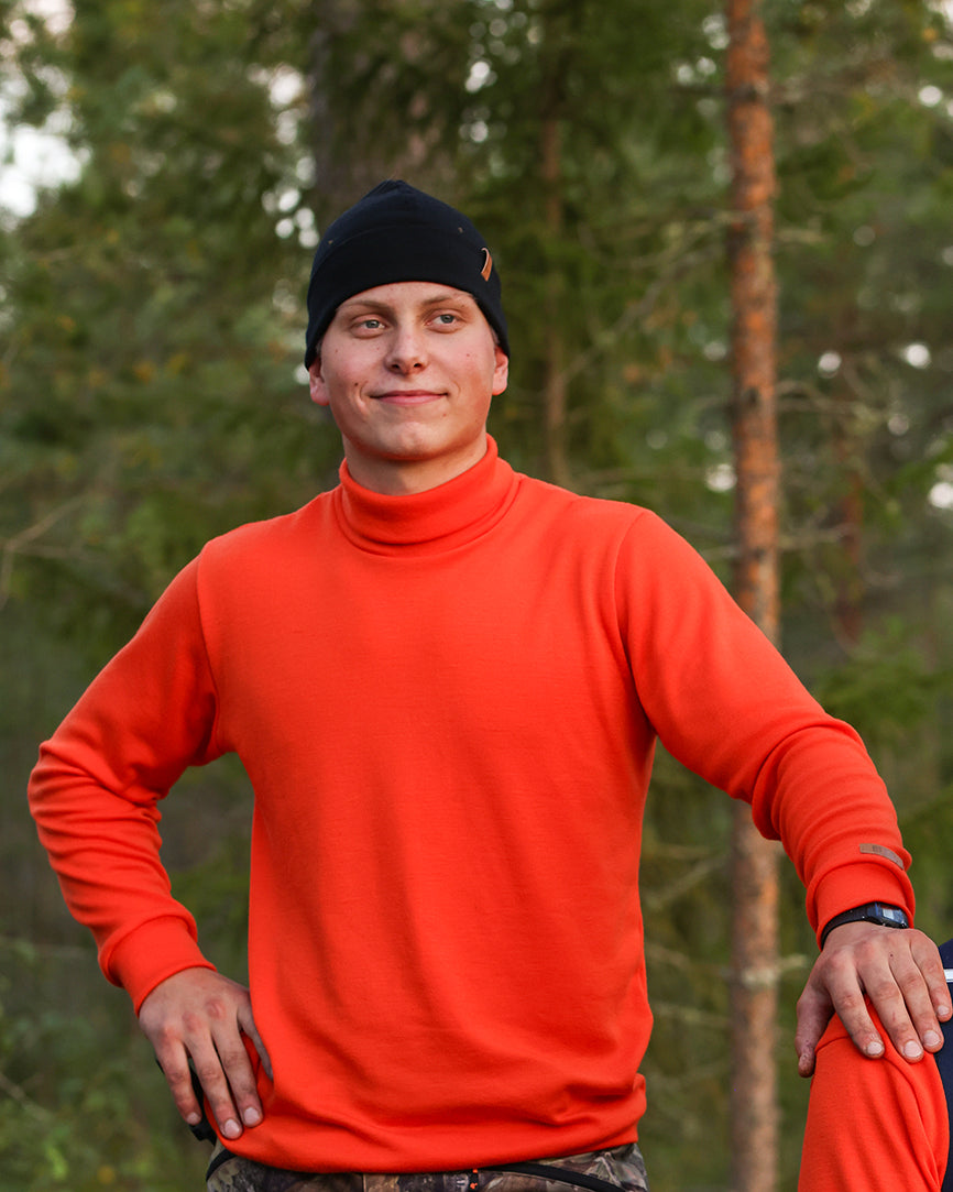 MERINO BEANIE - FOLDED CUFF