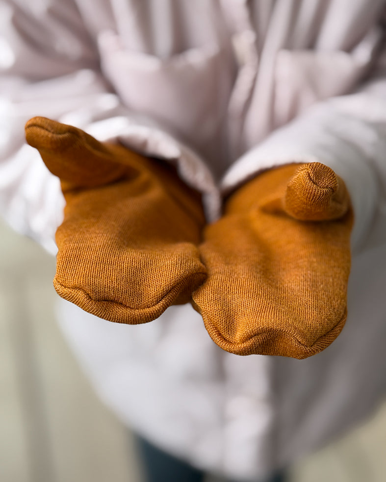 KIDS MERINO WOOL MITTENS