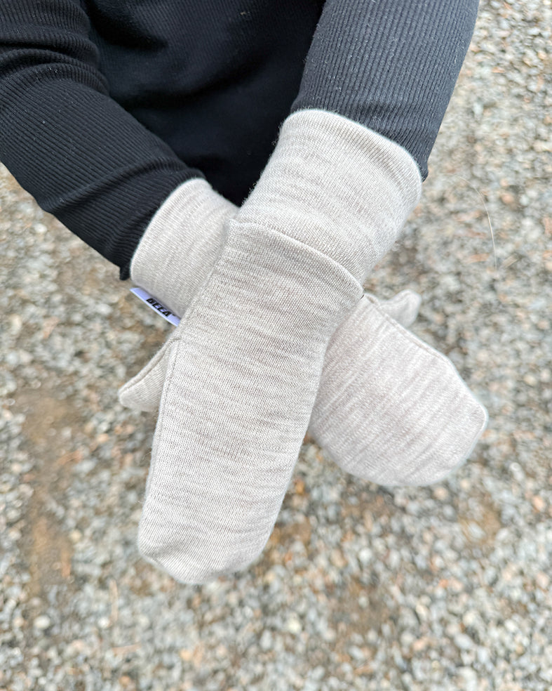 KIDS MERINO WOOL MITTENS
