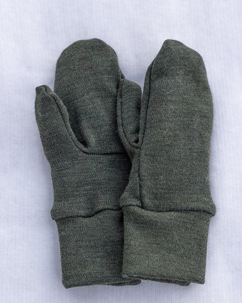 CHILDREN'S MERINO WOOL MITTENS