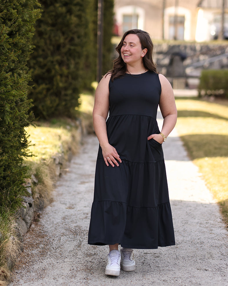 ELOISUUS - COOLMAX DRESS, BLACK
