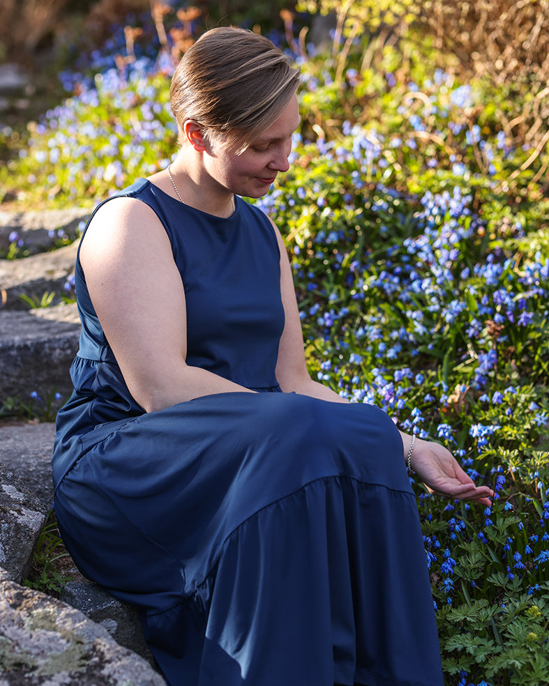 ELOISUUS - COOLMAX DRESS, BLUE