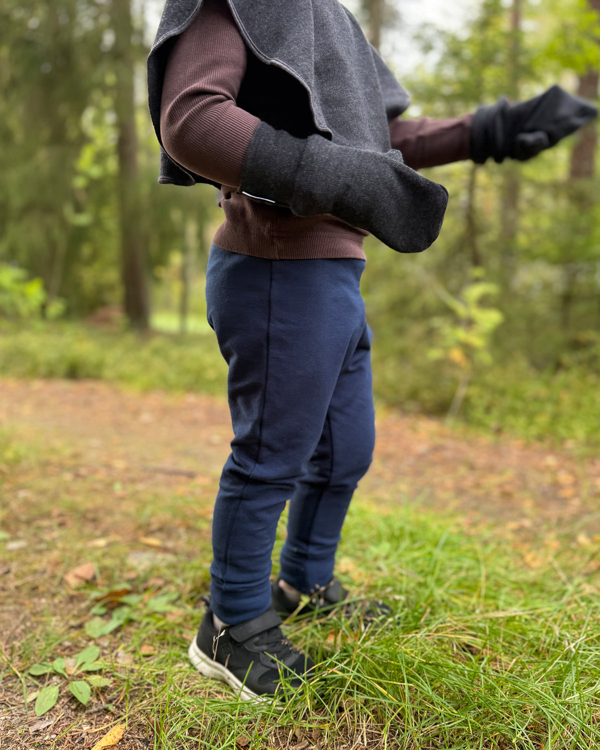 TRAMP - COLLEGE PANTS, DARK BLUE