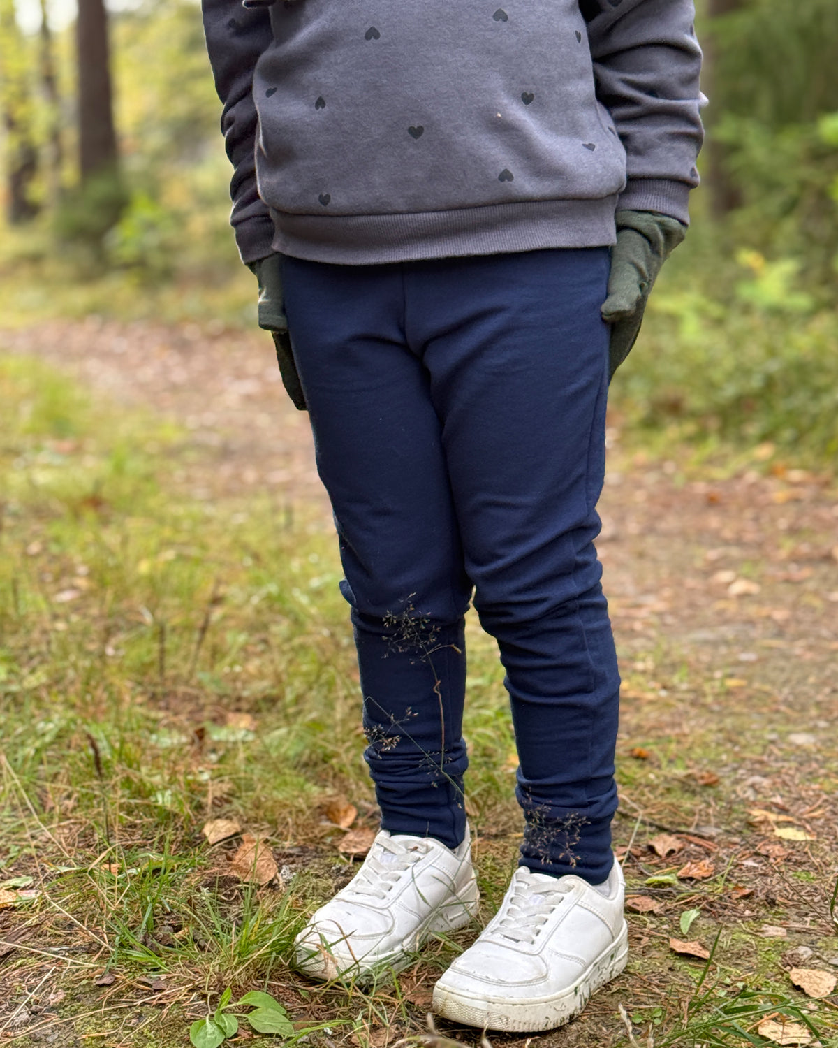 TRAMP - COLLEGE PANTS, DARK BLUE